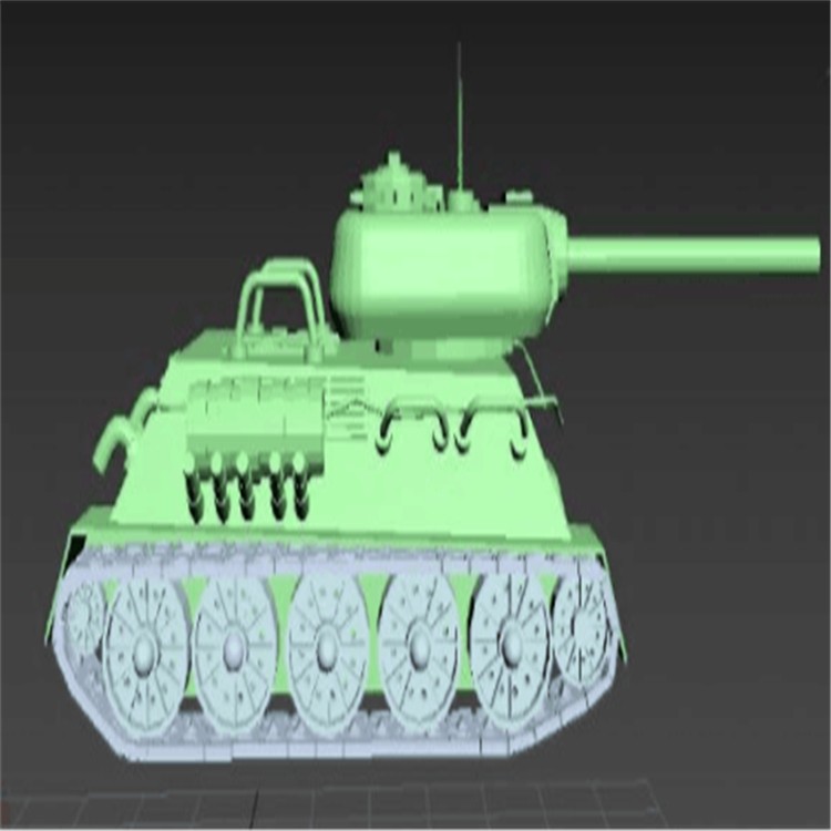 山东充气军用坦克模型